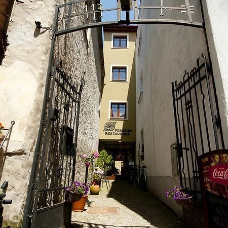 Penzion Černej pták Hotel Jindřichŭv Hradec Exterior foto